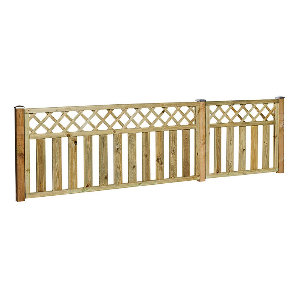 Aiaelement Nordic Fence Fanö 180 x 80 cm