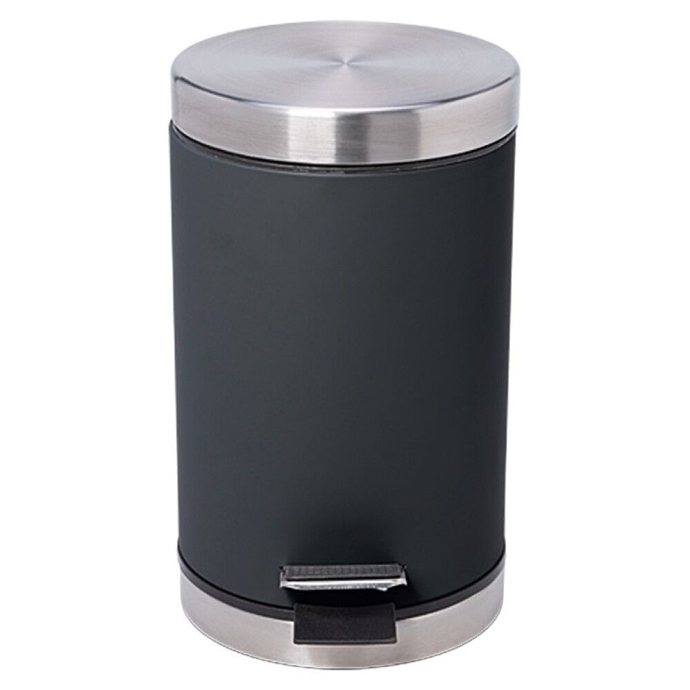 Prügikast pedaaliga Venus Kenzie must 3 l