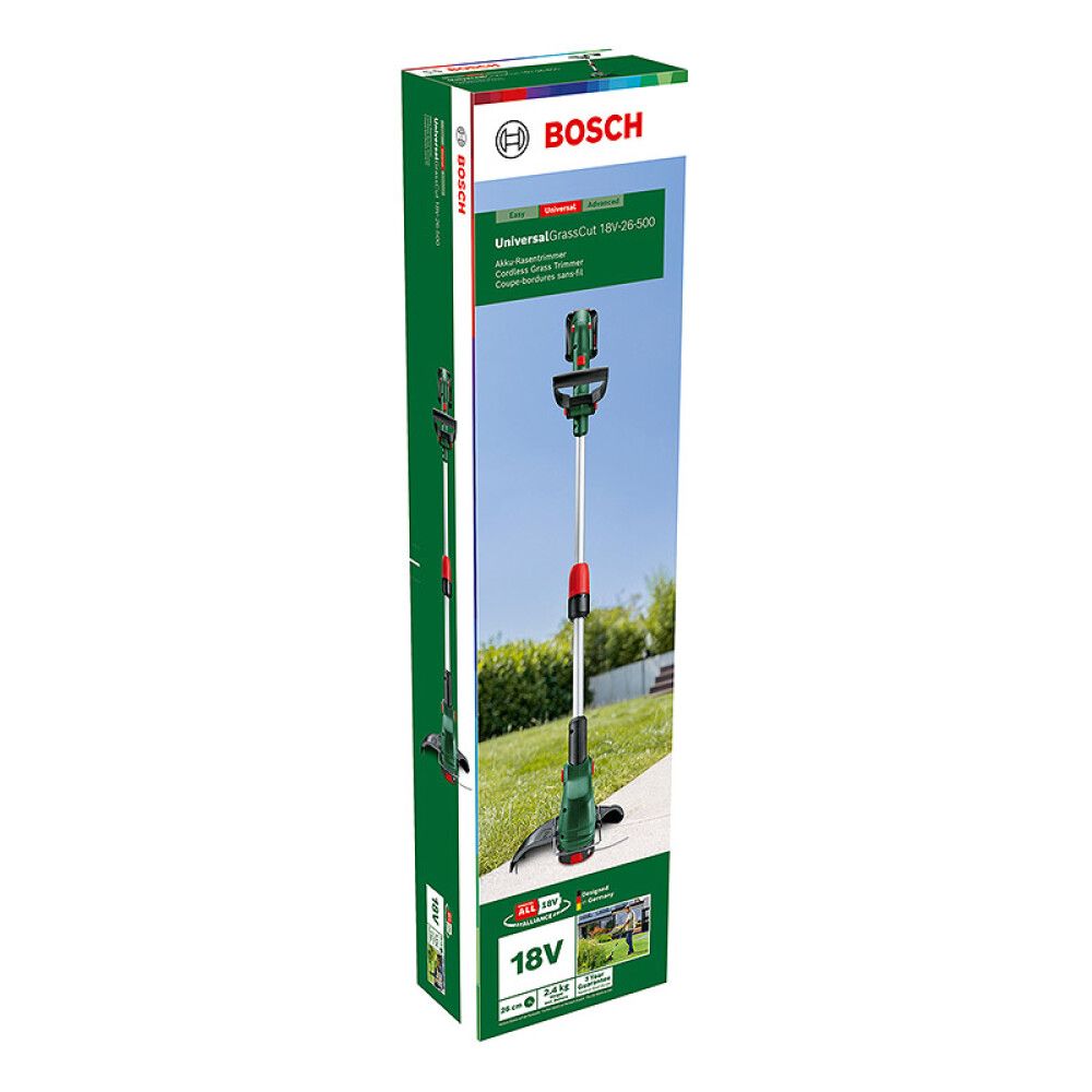 Akutrimmer Bosch UniversalGrassCut 18V 26-500 Solo