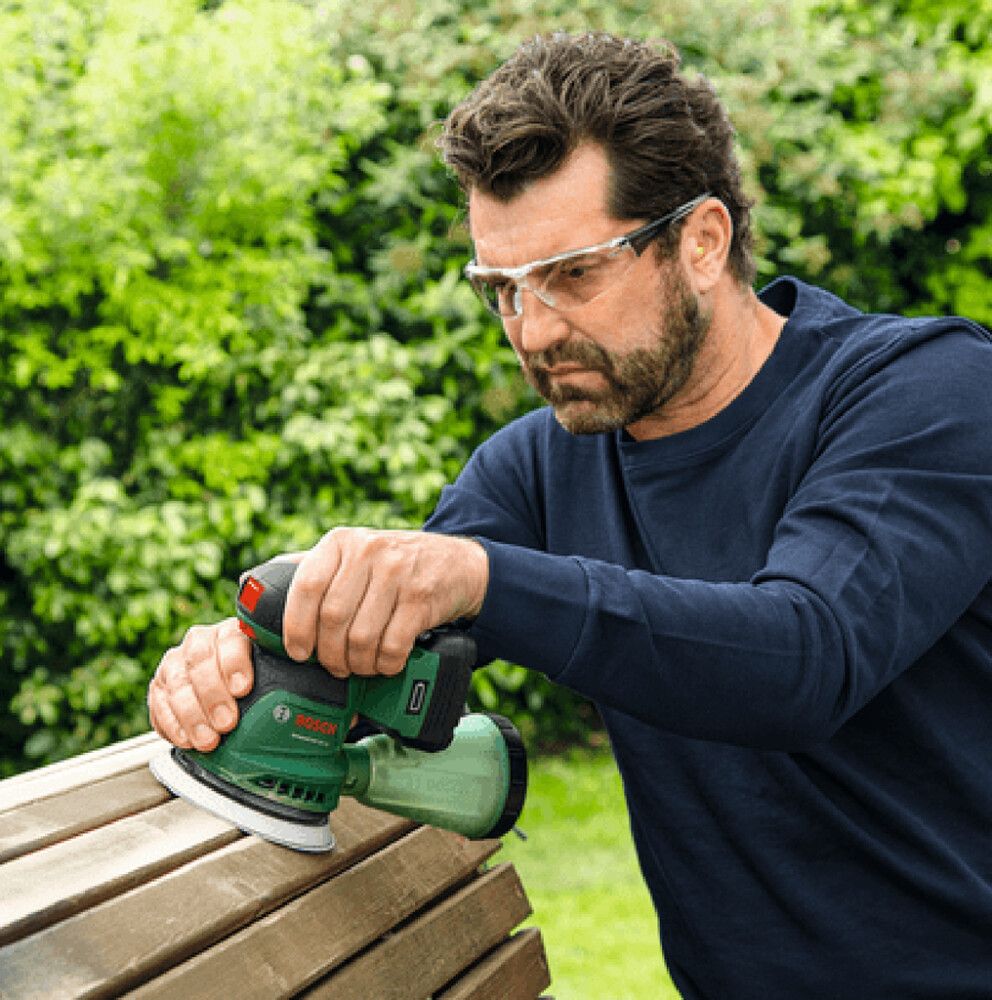 Akuekstsentriklihvija Bosch UniversalOrbit 18V-20