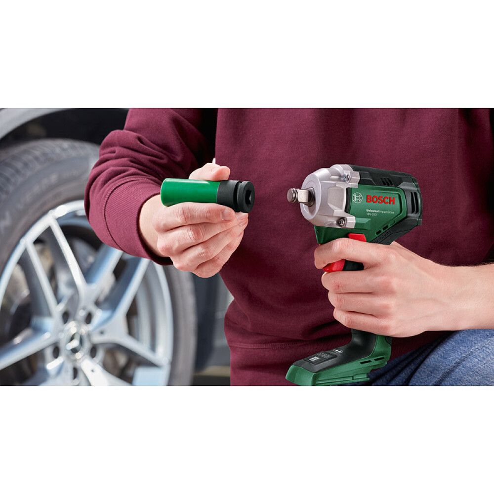 Akulöökmutrikeeraja Bosch UniversalImpactDrive 18V-350