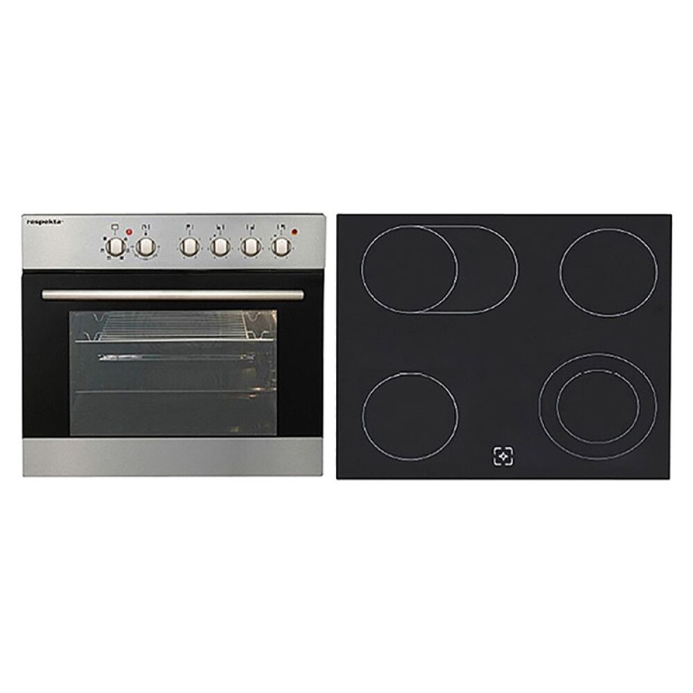 Köögikomplekt Respekta Amanda Premium 2,7 m, valge, keraamiline pliit