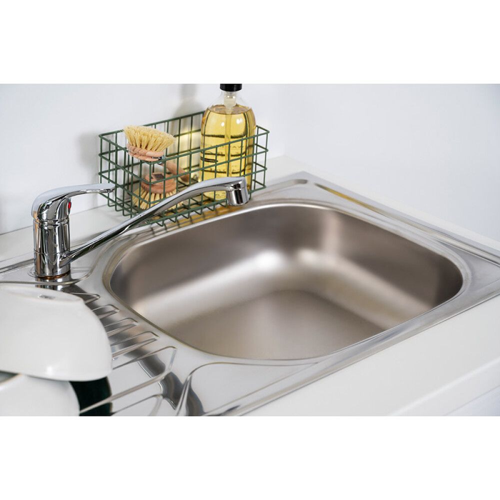 Köögikomplekt Respekta Amanda Premium 3,1 m, must/valge, keraamiline pliit