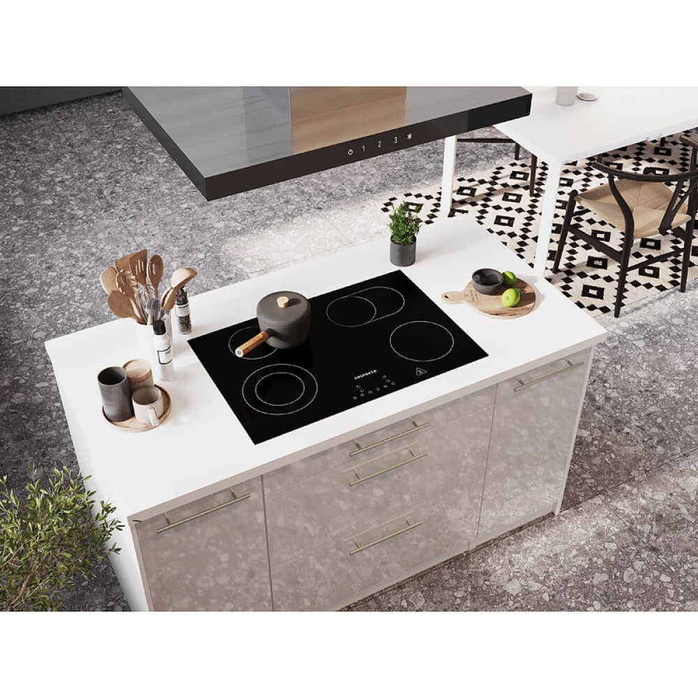 Köögikomplekt saarega Respekta Amanda Premium 3,1 m, valge