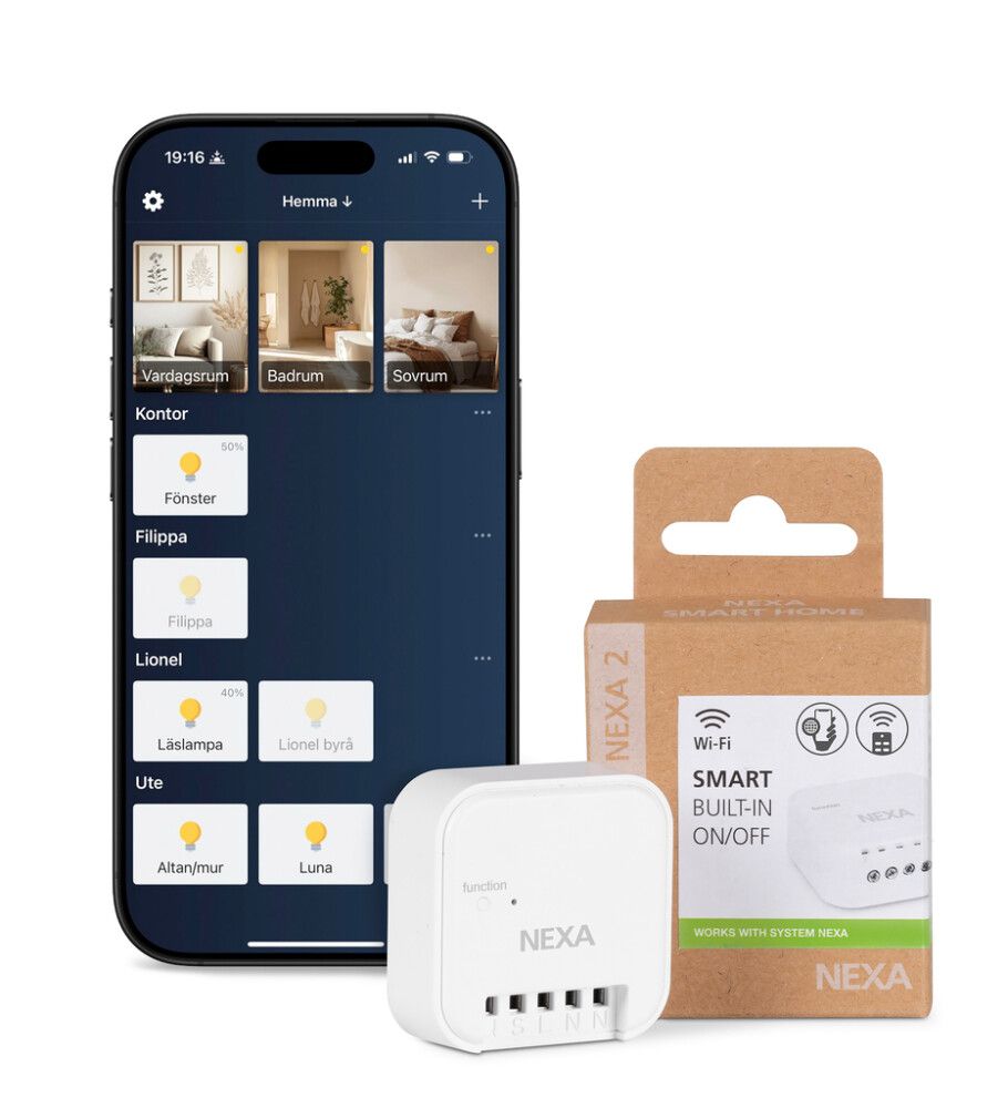 Vastuvõtja Nexa 2 WBR-01 Wi-Fi IP20