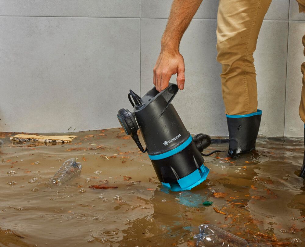 Uputatav tühjenduspump Gardena Basic 20000 2in1