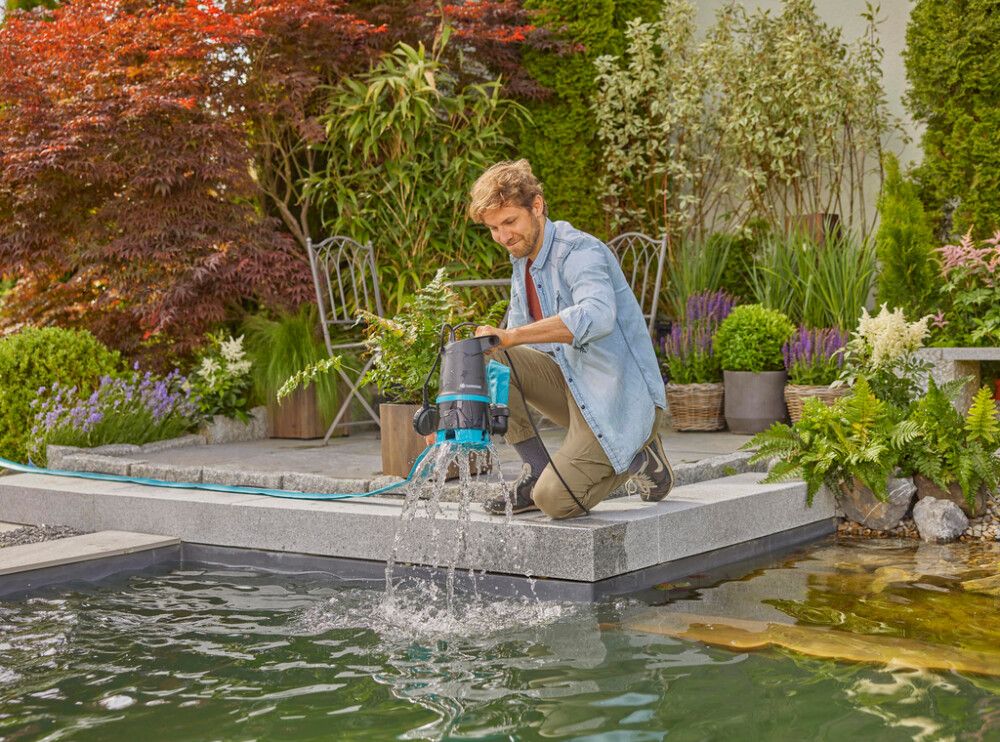 Uputatav tühjenduspump Gardena Basic 20000 2in1