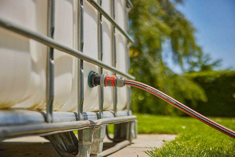 Ühendusliitmik Gardena kogumistünnile universaalne 33,3/26,5 mm