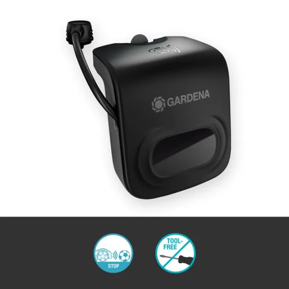 Kokkupõrkevastane radar Gardena Sileno robotniidukile