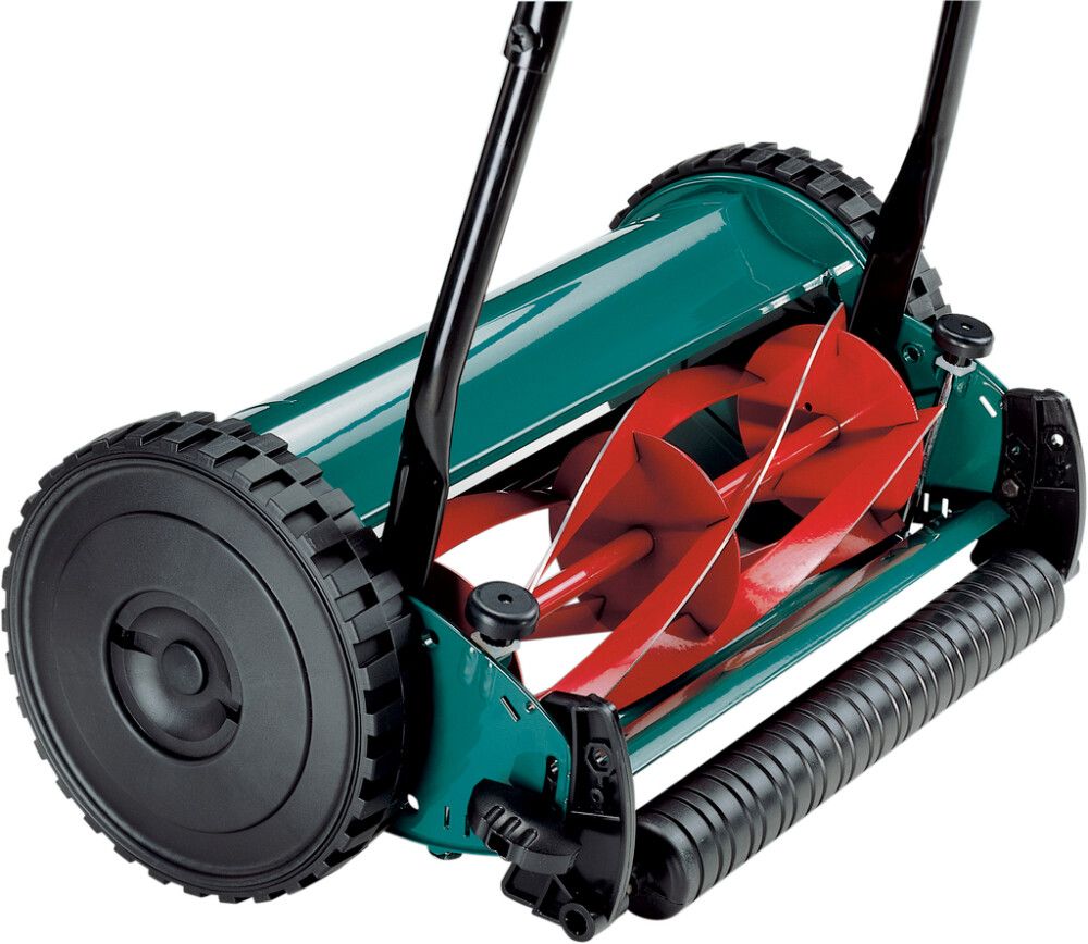 Mehaaniline muruniiduk Bosch AHM 38 G kogumiskotiga