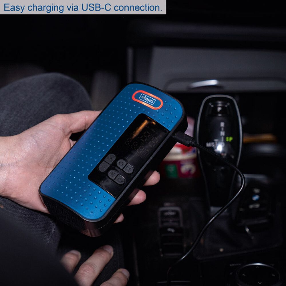 Pump/käsikompressor Scheppach AC10/8V