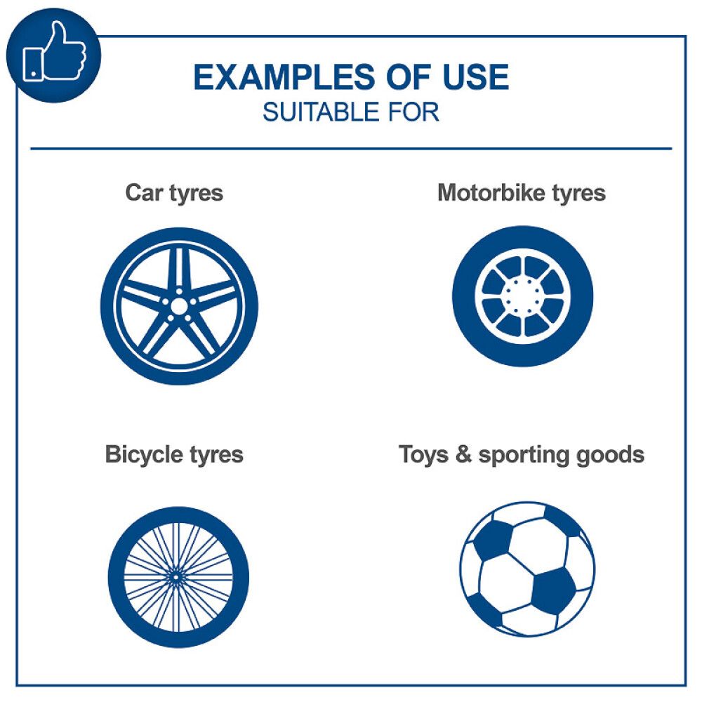 Pump/käsikompressor Scheppach AC10/8V