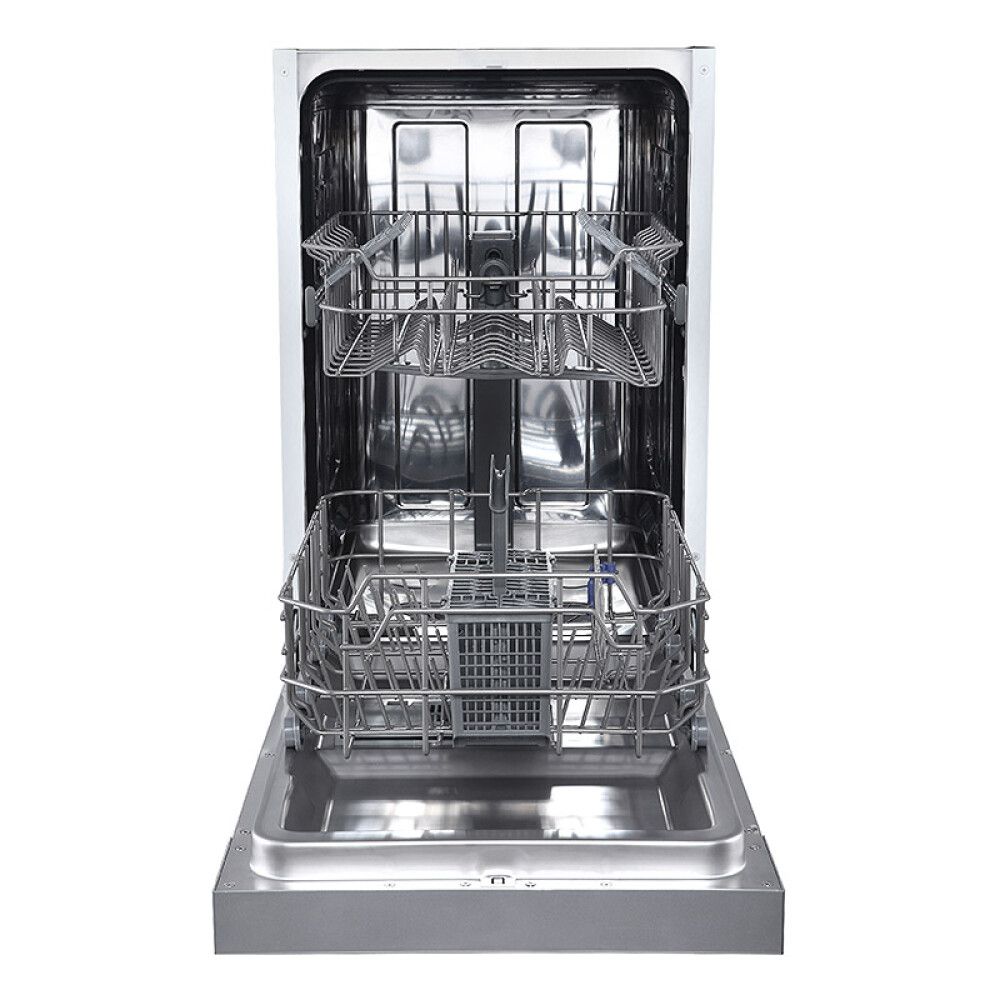 Miniköök Oliver Respekta 2,25 m valge/tamm, elektripliidiga, mikrolaineahjuga