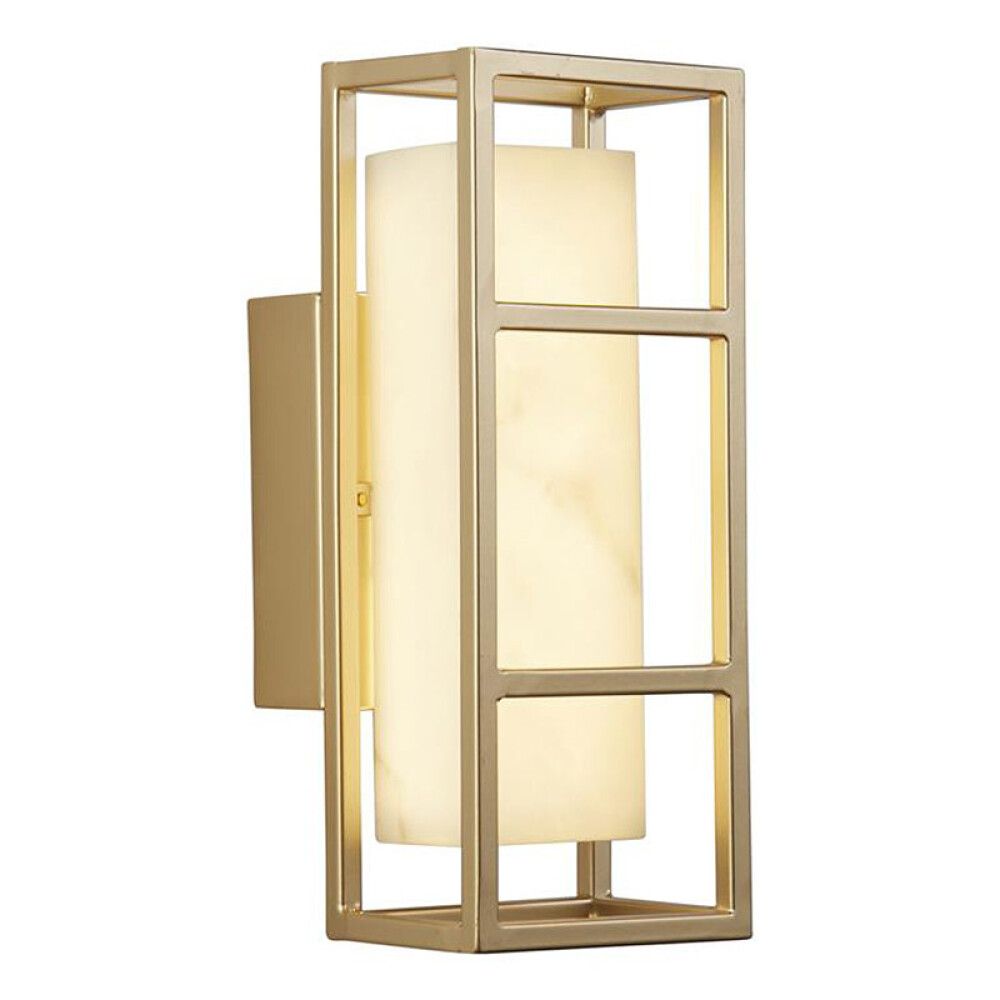 LED-seinavalgusti Searchlight Mirage 4 matt kuldne 40 cm