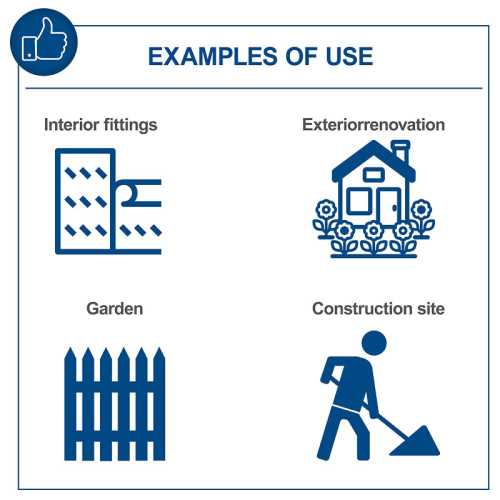 Segumikser Scheppach PM 1200, 1200 W + lisavispel