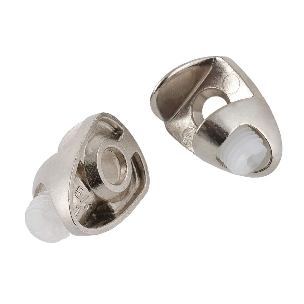 Klaasriiuli kandur teras/plast valge Ø 5 mm