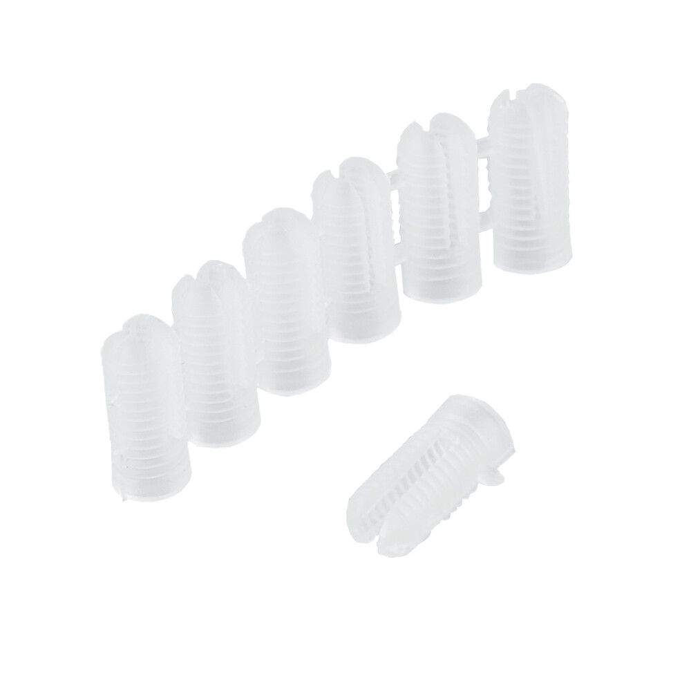 Keermega pesa plast valge Ø 5,5 x 13 mm 40 tk