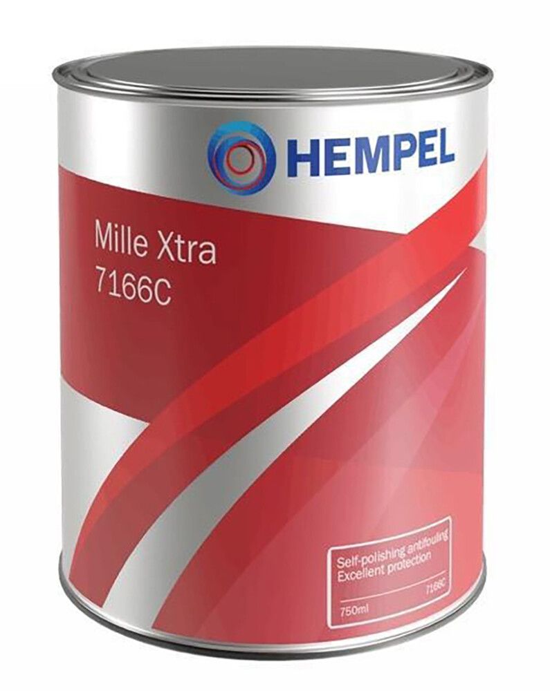 Kattumisvastane värv Hempel Mille Xtra 7166C Dove white 0,75 l