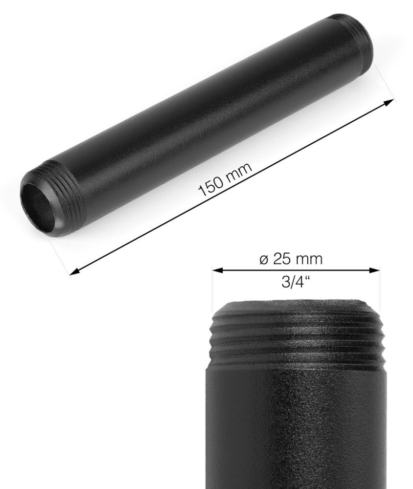 Toru Walteco RT-11 must Ø 25 x 150 mm