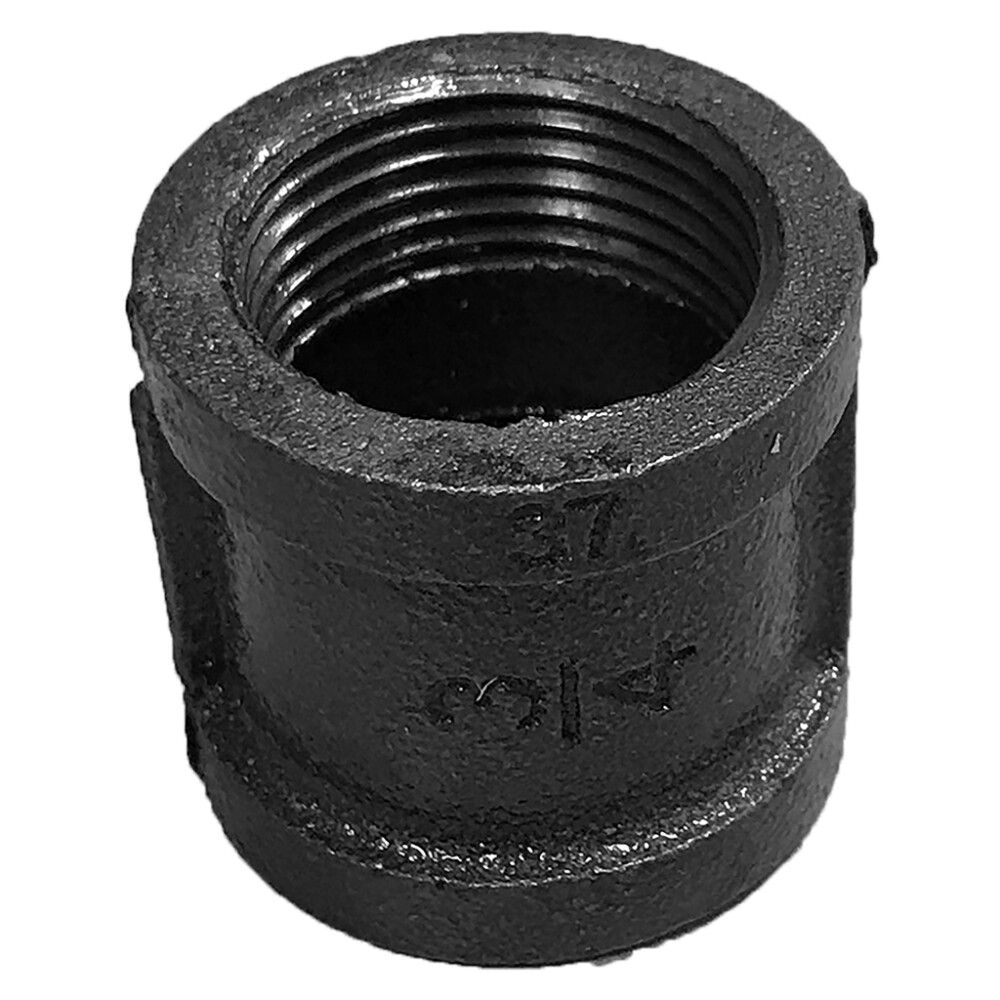 Keermestatud hülss Walteco RT-3 must Ø 25 x 31 mm