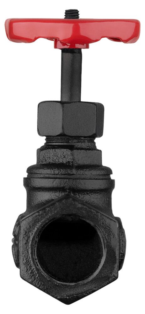 Ventiil Walteco RT-19 must/punane  Ø 25 x 100 mm