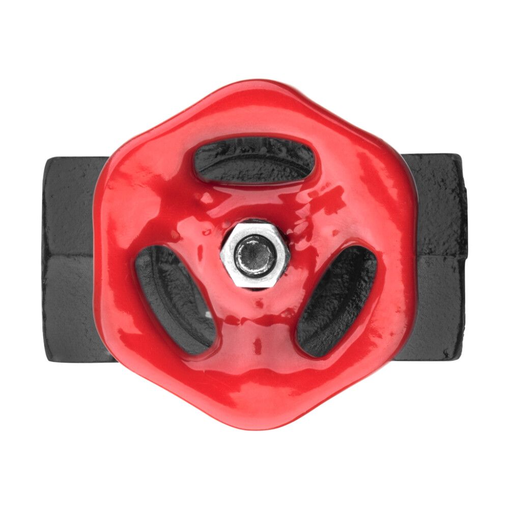 Ventiil Walteco RT-19 must/punane  Ø 25 x 100 mm