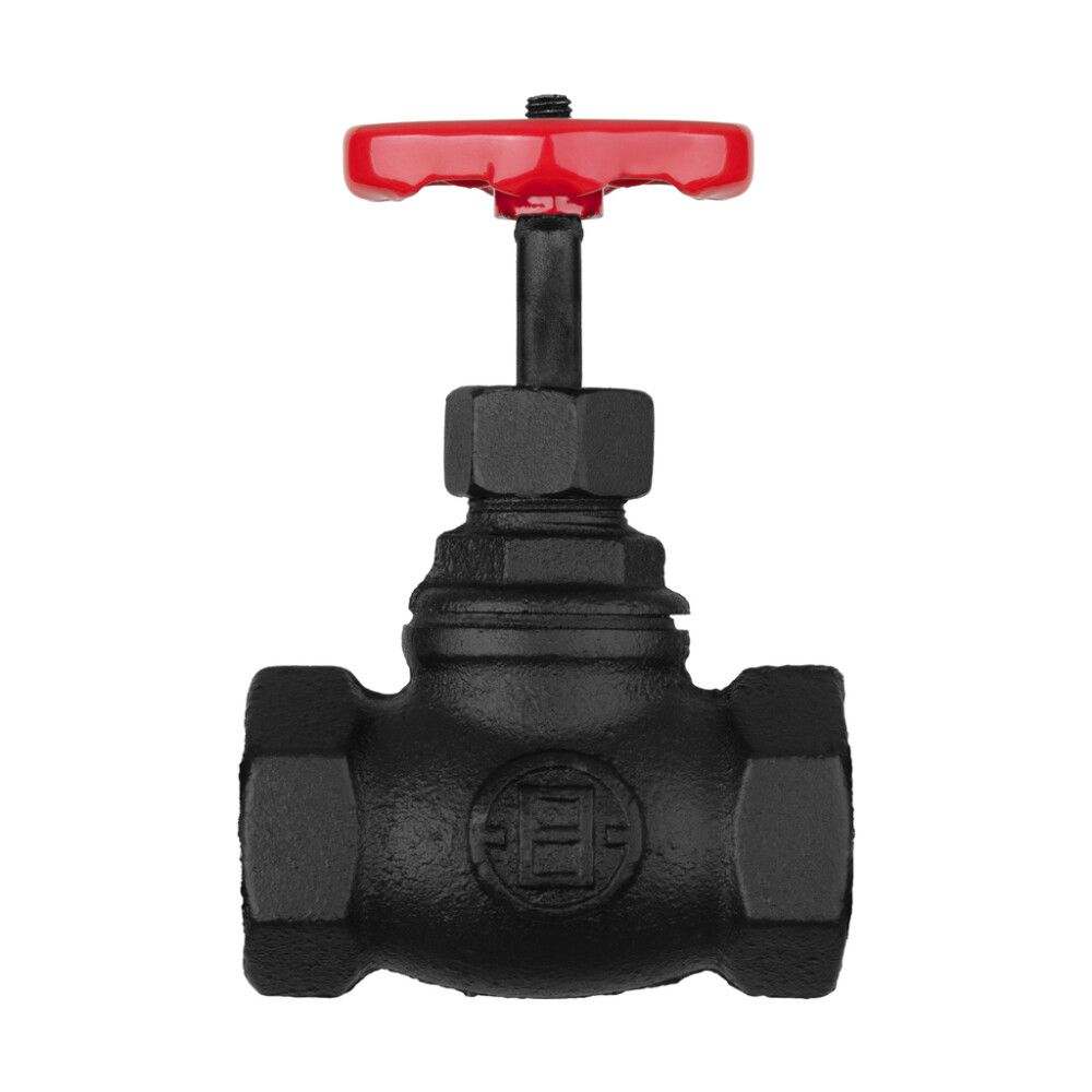 Ventiil Walteco RT-19 must/punane  Ø 25 x 100 mm