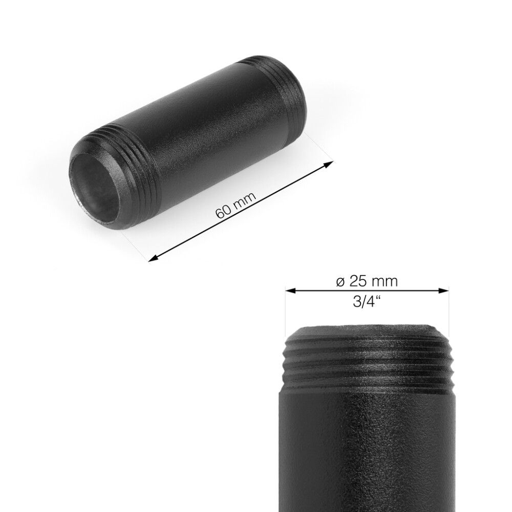 Toru Walteco RT-27 must Ø 25 x 60 mm