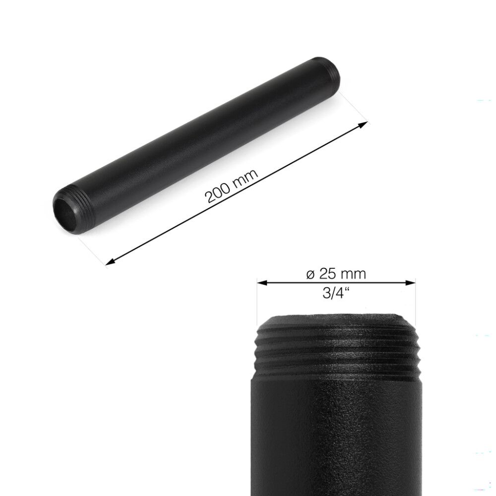 Toru Walteco RT-29 must Ø 25 x 200 mm