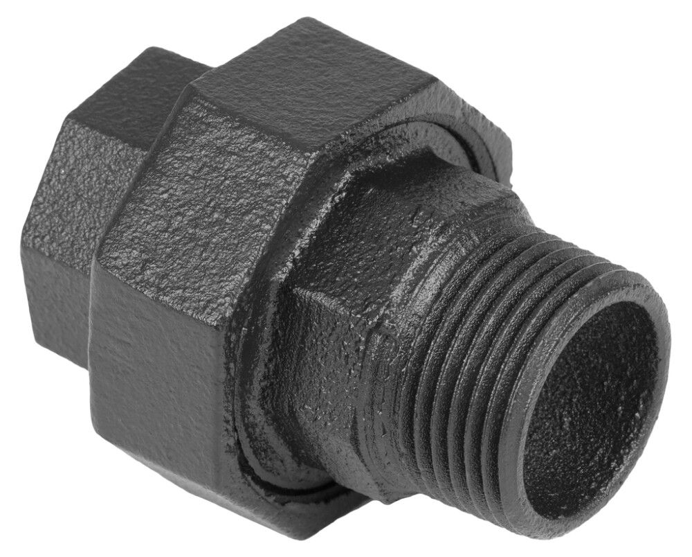 Kaksiknippel Walteco RT-58 must 3/4” x 3/4” 2 tk