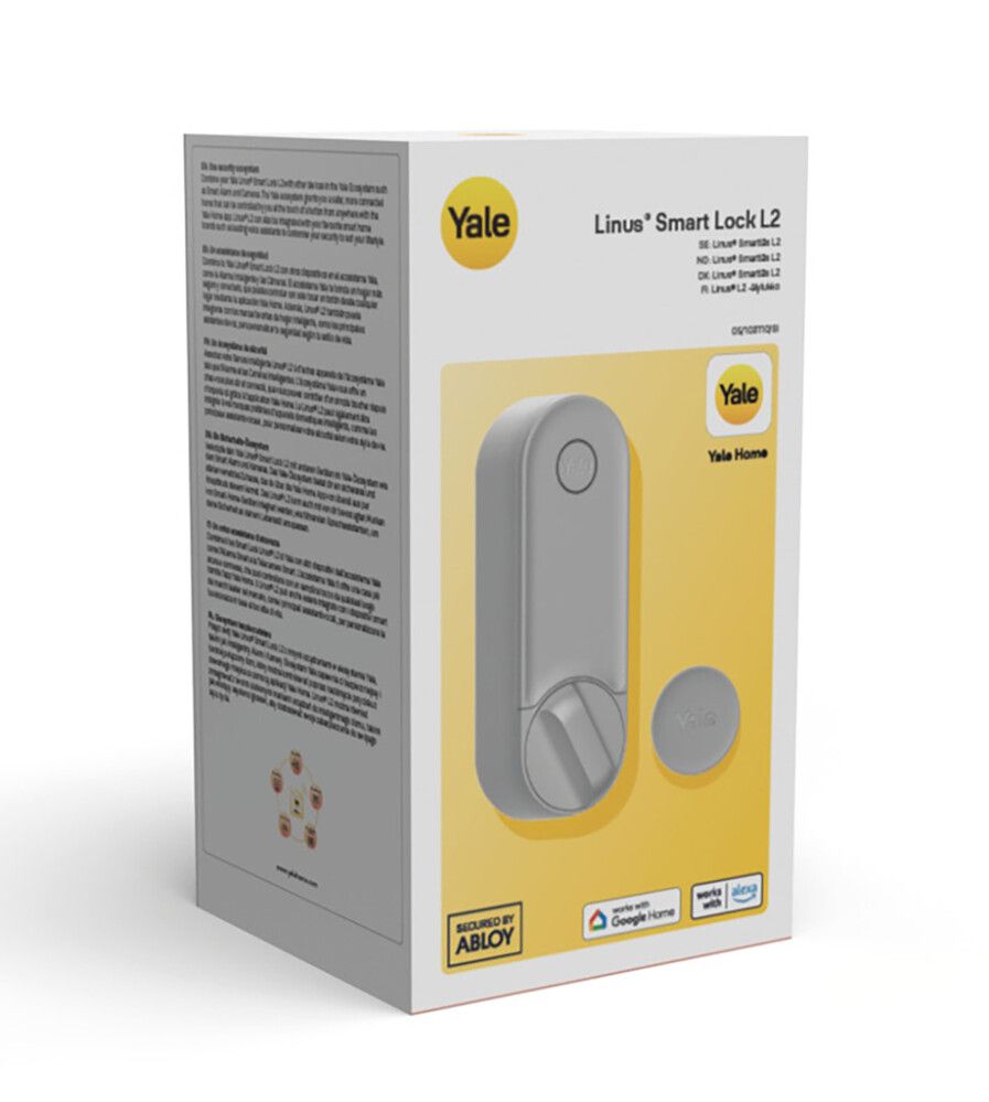 Nutilukk Yale Nordic Linus L2 Hõbedane