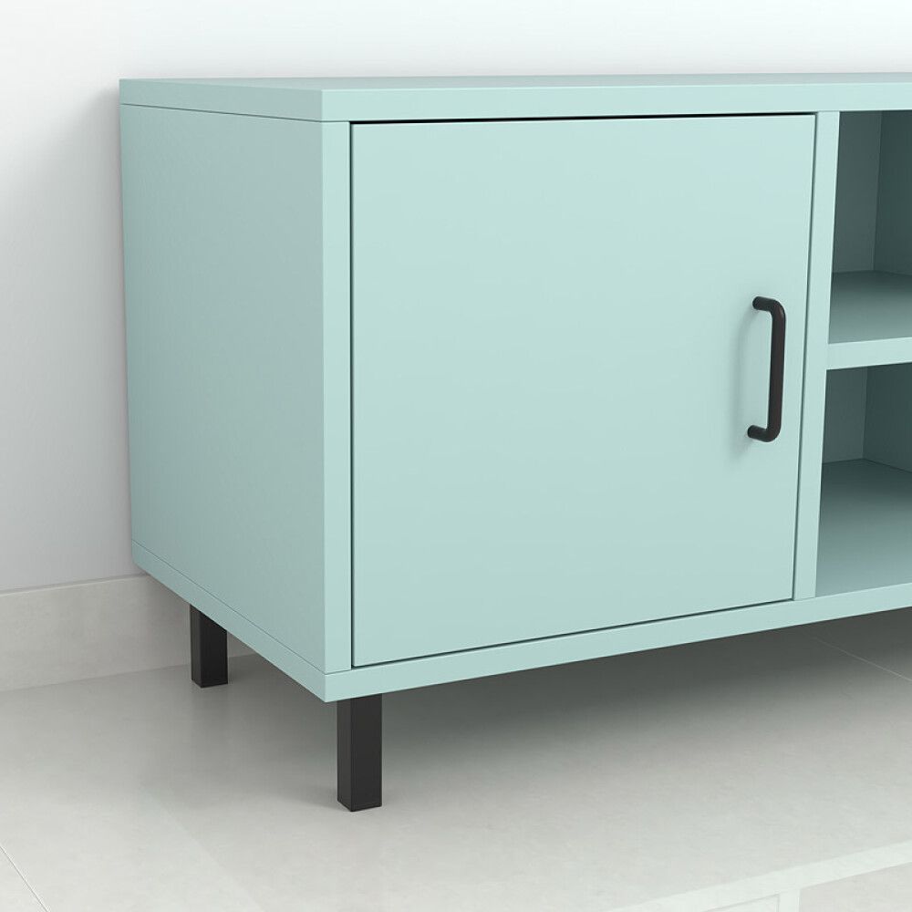 Mööblijalg REI must 100 mm