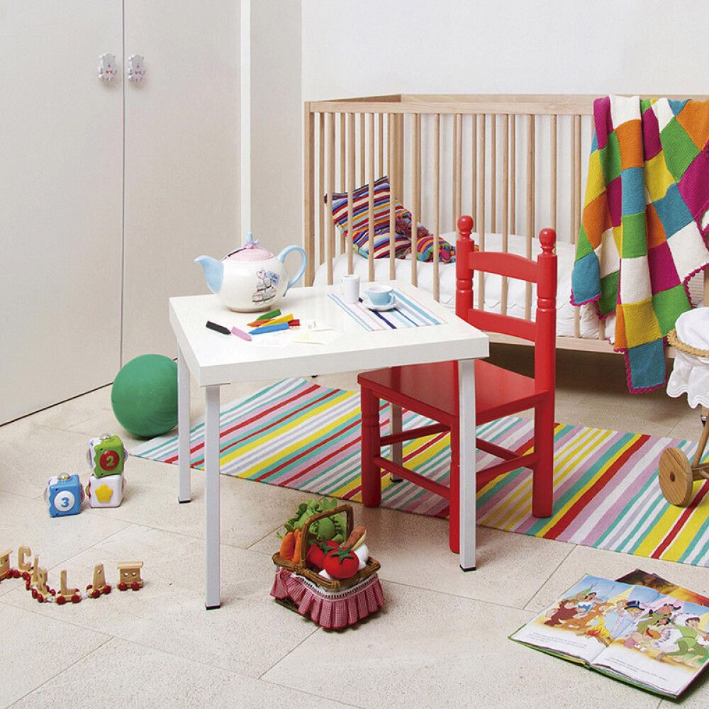 Mööblijalg REI valge 25 x 25 x 400 mm