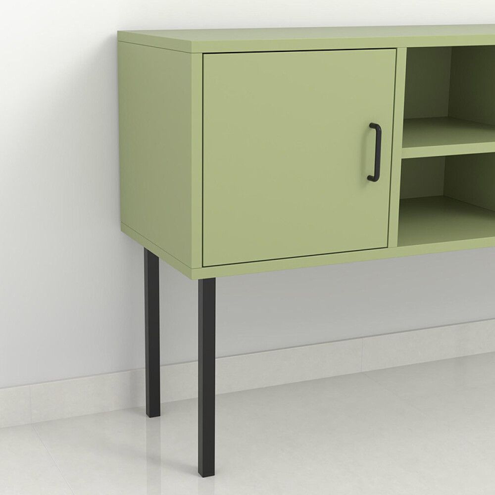 Mööblijalg REI must 25 x 25 x 400 mm