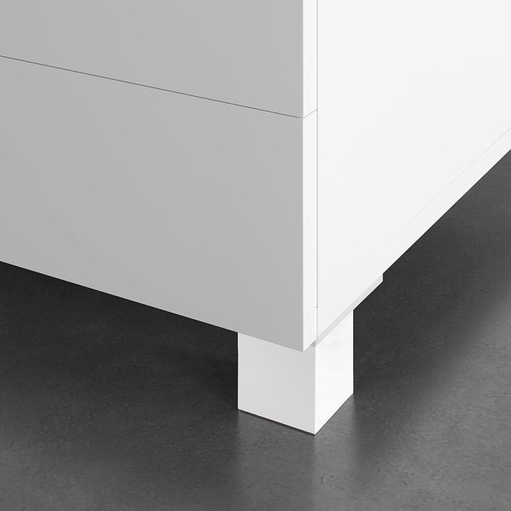 Mööblijalg REI valge 40 x 80 x 60 mm