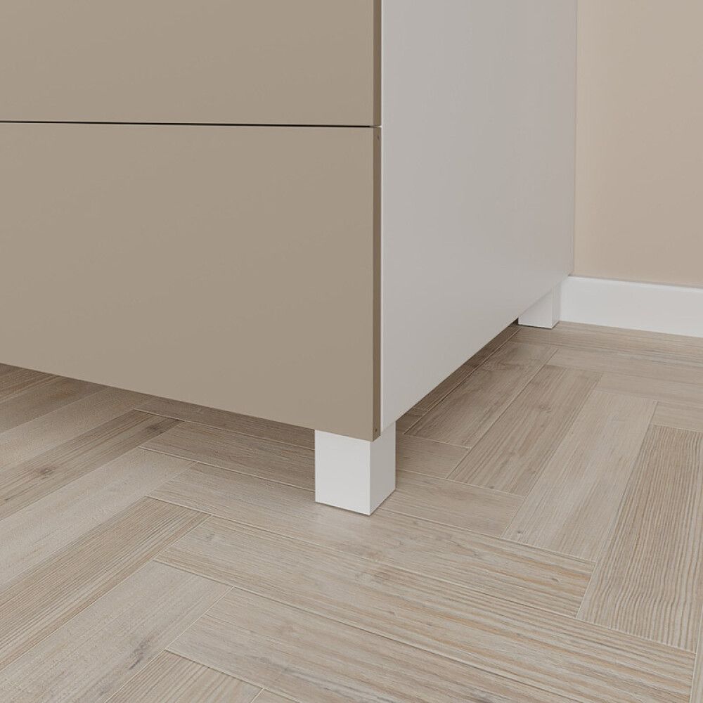 Mööblijalg REI kroom 40 x 80 x 60 mm