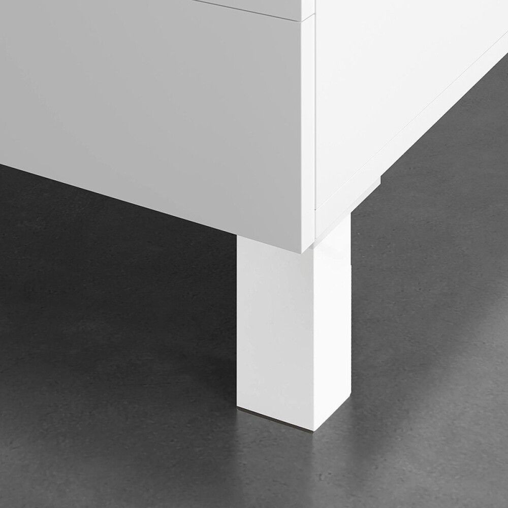 Mööblijalg REI valge 40 x 80 x 100 mm