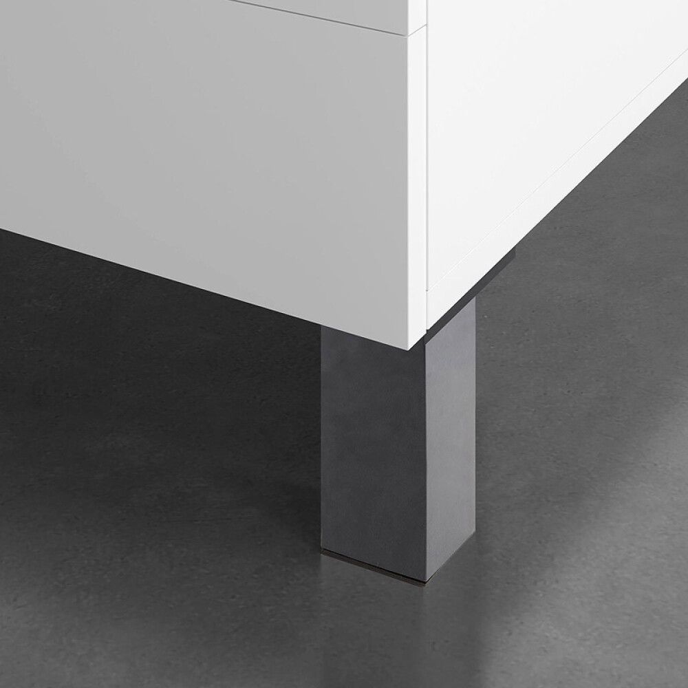 Mööblijalg REI must 40 x 80 x 100 mm