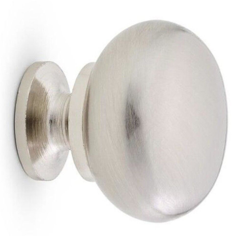 Mööblinupp Habo Noel harjatud kroom 30 mm