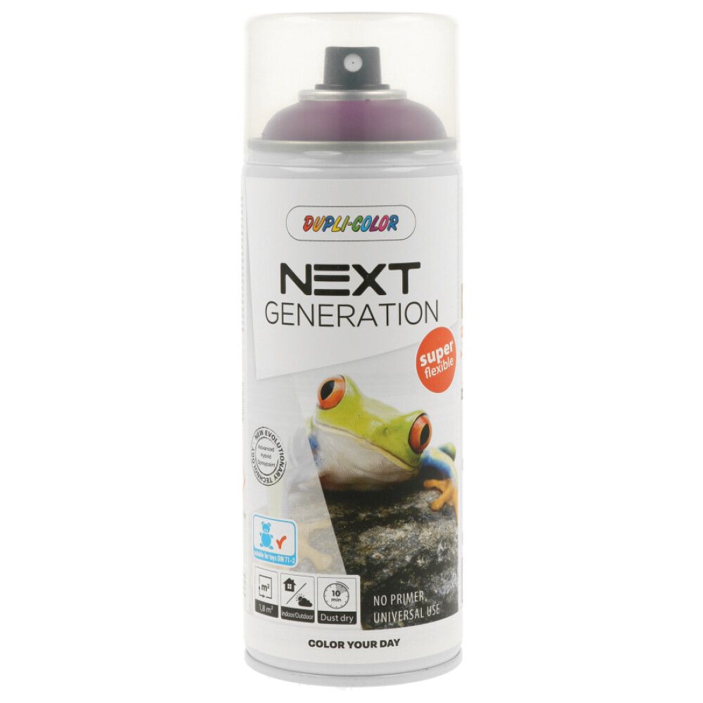 Aerosoolvärv Dupli-Color Next Generation 400 ml berlin berry pool matt
