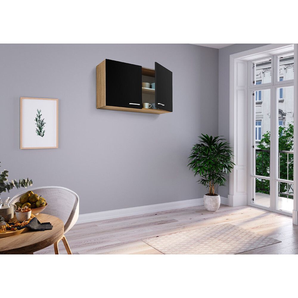 Miniköök Respekta Levin 100 cm must