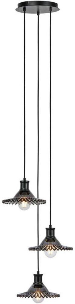 Rippvalgusti Markslöjd Novia 3-osaline must