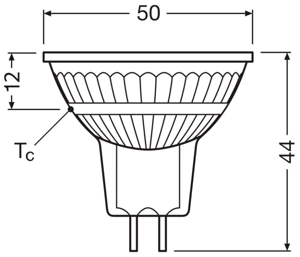 LED-lamp Star MR 16 20 36° 2W 827 GU5.3