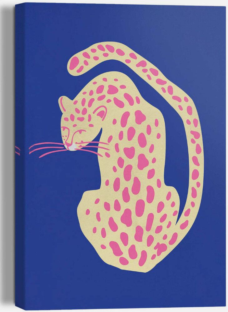 Sisustuspilt Reinders Blue Pinkj Cat 20 x 30 cm