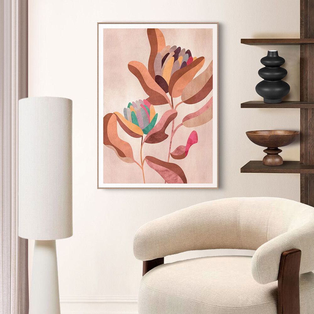 Sisustuspilt Reinders Earth Flowers 50 x 70 cm