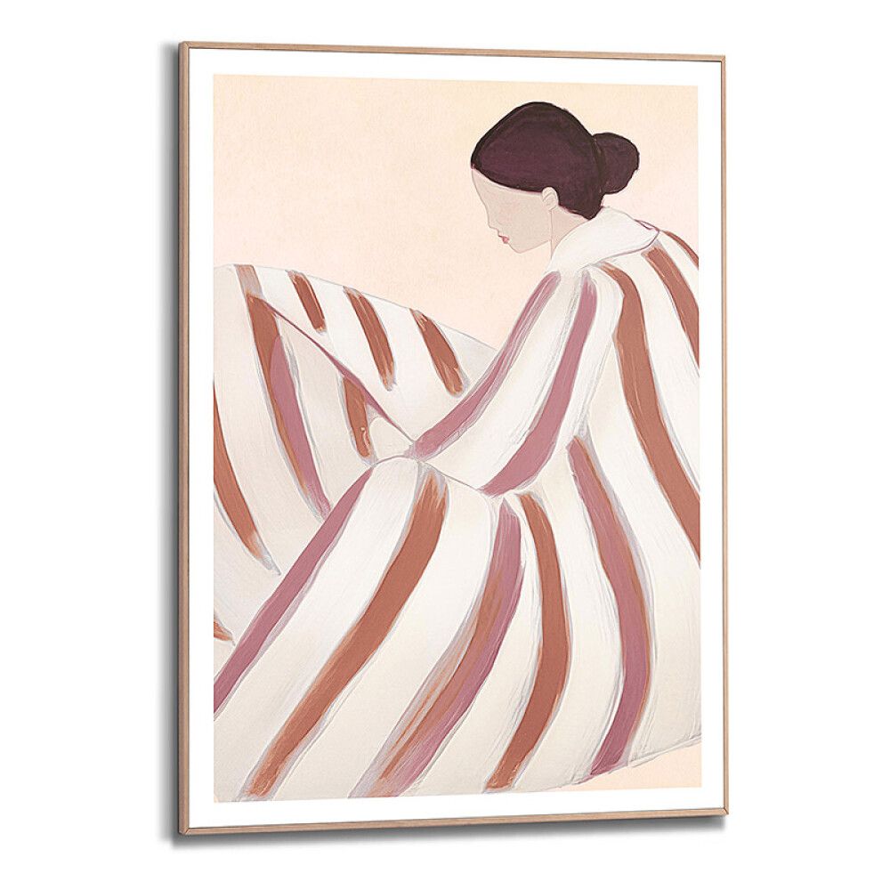 Sisustuspilt Reinders Striped Figure 50 x 70 cm