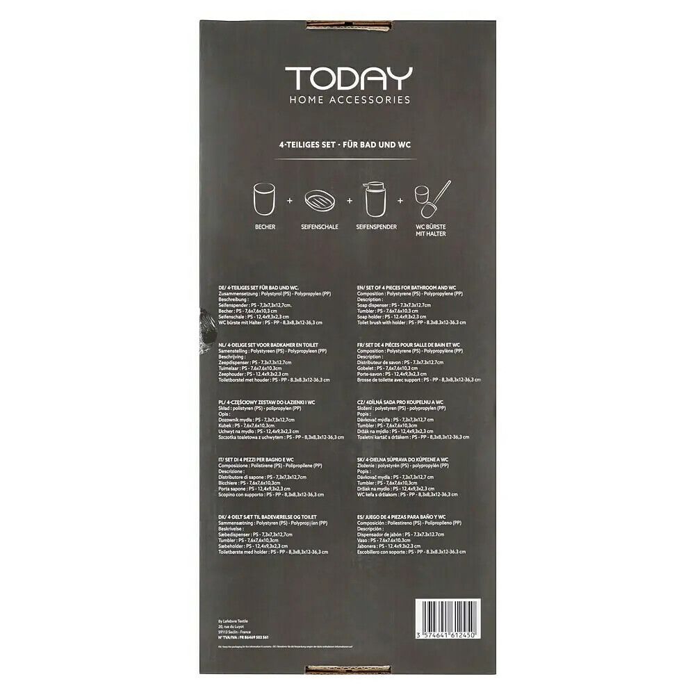 Vannitoatarvikute komplekt Today Hall