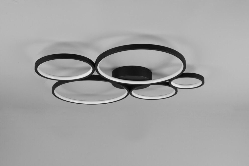 LED-laevalgusti Trio Rondo must