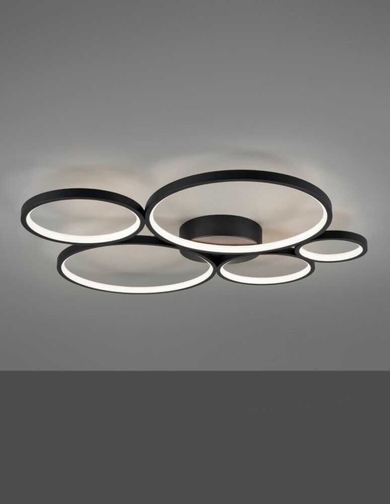 LED-laevalgusti Trio Rondo must