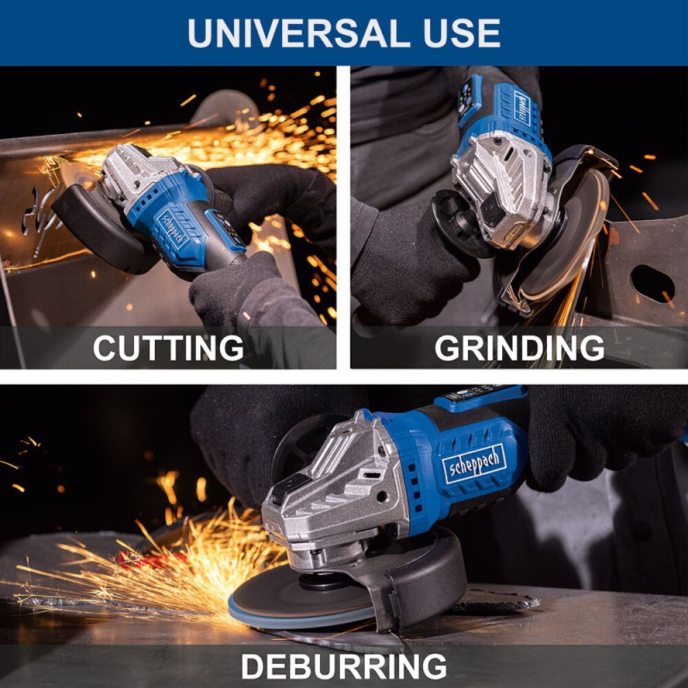 Akunurklihvija Scheppach BC-AG125-X 20 V